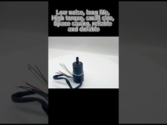 브러쉬리스 모터 제품 디스플레이. 섬유 산업에 사용됩니다.