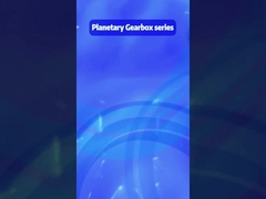 PG65A-ZA-HT 65 밀리미터 dia 긴 수명 나선 이빨 아연 합금 유성 감속기 기어박스