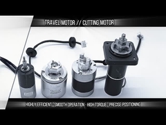 산업용 DC 브러스리스 모터 최고 토크 0.042 N-m 및 B 단열 클래스