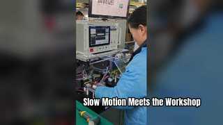 영화 같은 슬로우 모션이 워크샵에 등장할 때