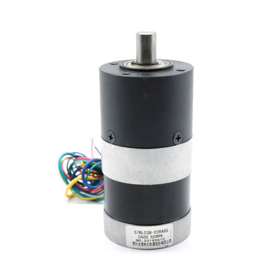 원통인 높은 토크 24 볼트 브러시리스 직류 전동기 500 Rpm 0.8NM