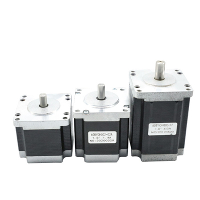 주문 60BYGH500 Nema24 저잡음 잡종 댄서 모터 60mm 스테핑 모터 online manufacture