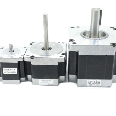 주문 110BYGH165-001-03 Nema34 하이브리드 스테퍼는 4.80V 6.0A 14.0mH 24N.M 110 밀리미터를 자동차로 나릅니다 online manufacture