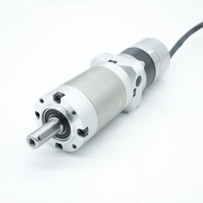 주문 Nema23 57BL03B-048AG200 Dc는 브러쉬리스 모터를 기어박스 24V 25N.m 15Rpm과 통합했습니다 online manufacture