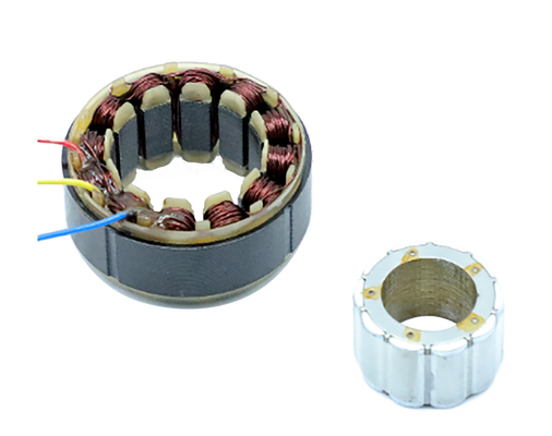 주문 NEMA 24 프레임 없는 모터 1.27NM 300W 로봇 팔을 위한 고정도 서보 모터 online manufacture