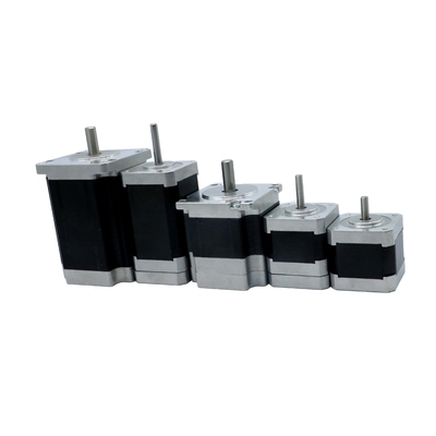 주문 스텝 모터 전체 크기 범위 20-110mm 높은 정밀도 ±1.2° 최대 토크 28Nm online manufacture