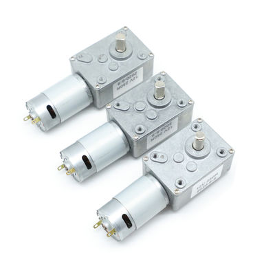 주문 작은 36V 12V 24v DC 웜 기어 들 모우터 고토크 136 RPM 1시 27분 감소율 online manufacture