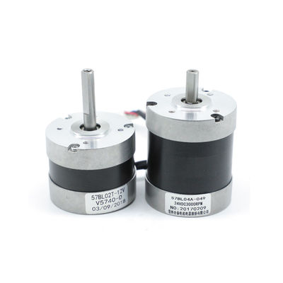 주문 8  와이어 무정류자 영구 자석 모터 NEMA 23 24v 70W 0.22nm 57BL04A 049 online manufacture