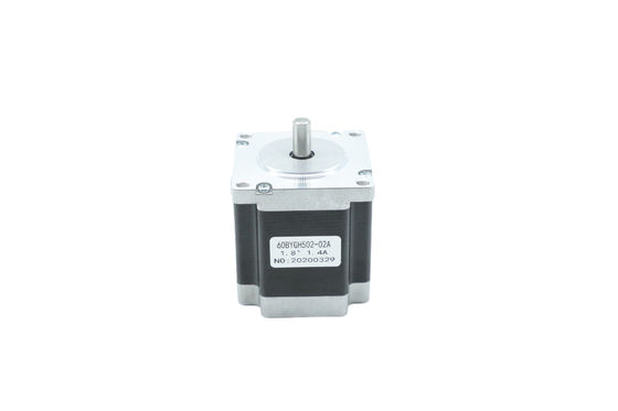 주문 12 킬로그램 센티미터 60 밀리미터 하이브리드 스텝 모터 1.8 급 1.25nm 60BYGH502 02A online manufacture